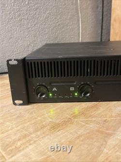 Amplificateur de puissance Peavey PV 2600 à 2 canaux professionnel vintage en état de fonctionnement