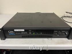 Amplificateur de puissance QSC RMX 850 vintage en rack 200W avec canal pro audio