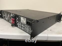 Amplificateur de puissance QSC RMX 850 vintage en rack 200W avec canal pro audio