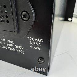 Amplificateur de puissance Rocktron Velocity Bass 450W 120VAC Édition Professionnelle de Tournée