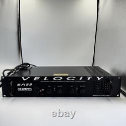 Amplificateur de puissance Rocktron Velocity Bass 450W 120VAC Édition Professionnelle de Tournée