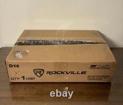 Amplificateur de puissance Rockville D14 7000w crête/2000w RMS Classe D 2 canaux Pro/DJ