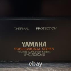 Amplificateur de puissance YAMAHA PC1002 Série Professionnelle ! Testé et Fonctionnel ! Vintage