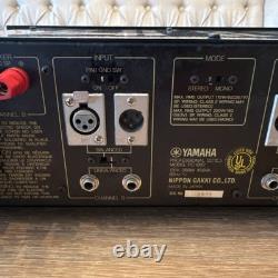 Amplificateur de puissance YAMAHA PC1002 Série Professionnelle ! Testé et Fonctionnel ! Vintage