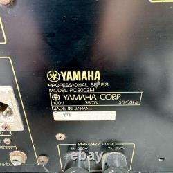 Amplificateur de puissance YAMAHA PC2002M professionnel PA stéréo ampli vintage pour rack audio