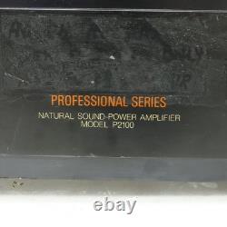 Amplificateur de puissance Yamaha P2100 série professionnelle son naturel T4-c17