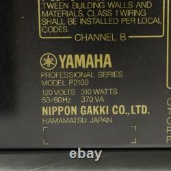 Amplificateur de puissance Yamaha P2100 série professionnelle son naturel T4-c17