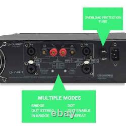 Amplificateur de puissance audio analogique à 2 canaux professionnel CS3000 1100W