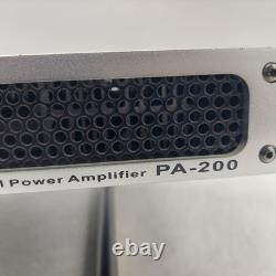 Amplificateur de puissance audio professionnel Avlex PA200 2 canaux DJ/PA 115-230 Volt