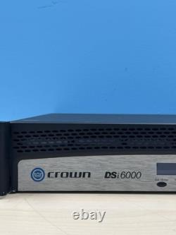 Amplificateur de puissance audio professionnel Crown DSi 6000 2 canaux 6000 W testé LIRE Amplificateur de puissance audio professionnel Crown DSi 6000 2 canaux 6000 W testé LIRE
