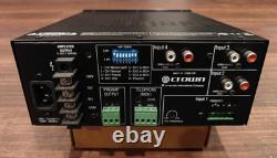 Amplificateur de puissance audio professionnel mixeur haut-parleur 4 canaux 60 W Crown 160MA 70 V