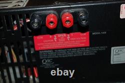 Amplificateur de puissance audio stéréo professionnel QSC 1400 testé et fonctionnel
