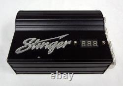 Amplificateur de puissance pour audio automobile Stinger SPC505 Pro Hybrid 5 Farads avec condensateur