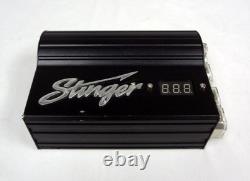 Amplificateur de puissance pour audio automobile Stinger SPC505 Pro Hybrid 5 Farads avec condensateur