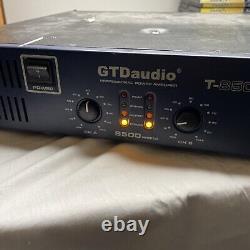 Amplificateur de puissance professionnel 2 canaux 8500 watts AMP stéréo GTD-Audio T-8500