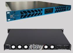 Amplificateur de puissance professionnel 2 canaux Classe D 1U CVR Audio D-3302 BLUE