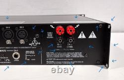 Amplificateur de puissance professionnel 2 canaux Crown 24 X 6 Macro-Tech testé en puissance