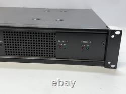 Amplificateur de puissance professionnel 2 canaux QSC CMX 500Va montable en rack