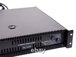 Amplificateur de puissance professionnel 520W x 2 8O, 780W x 2 4O, 20Hz-20kHz +0/-0,25dB o958