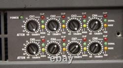 Amplificateur de puissance professionnel 8 canaux QSC CX168