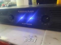 Amplificateur de puissance professionnel American Audio VLP1500 à montage en rack