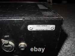 Amplificateur de puissance professionnel BGW modèle 250 E (ALLUMÉ / NON TESTÉ)