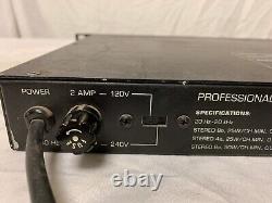 Amplificateur de puissance professionnel BGW modèle 50A testé et fonctionnel