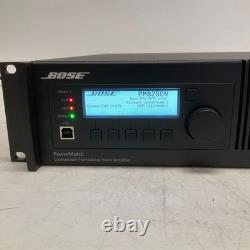 Amplificateur de puissance professionnel Bose PowerMatch PM8250N avec cordon d’alimentation