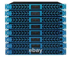 Amplificateur de puissance professionnel CVR Audio D-802 BLUE 800 watts x 2 sous 8 ohms