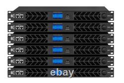 Amplificateur de puissance professionnel CVR DSP-3004 Series 1 espace 3000 watts x 4 @ 8 ? BLK