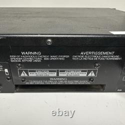 Amplificateur de puissance professionnel Carver PM-700 700 W pour rack, s’allume