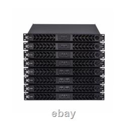 Amplificateur de puissance professionnel Class-D CVR Audio D-1502 Noir 1 U 7 140 Watts