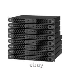 Amplificateur de puissance professionnel Class D CVR Audio D-4302 Noir 24 800 Watts