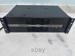 Amplificateur de puissance professionnel Crest Audio VS900 noir filaire portable 120V 60Hz