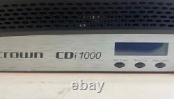 Amplificateur de puissance professionnel Crown CDi 1000 2 canaux 500W montable en rack