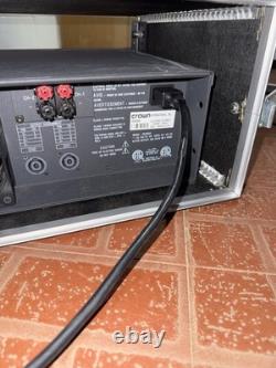 Amplificateur de puissance professionnel Crown CE2000 2 canaux 400 W avec support pour boîtier en rack