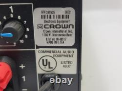 Amplificateur de puissance professionnel Crown CP660 à six canaux