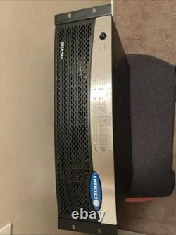 Amplificateur de puissance professionnel Crown CTS 8200 à 8 canaux, monté en rack, testé et fonctionnel