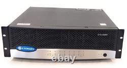 Amplificateur de puissance professionnel Crown CTS 8200 monté en rack 8 canaux avec câble d'alimentation