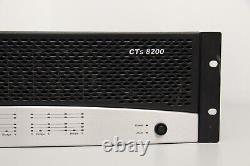 Amplificateur de puissance professionnel Crown CTS 8200 monté en rack 8 canaux entièrement testé