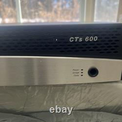 Amplificateur de puissance professionnel Crown CTs 600 à 2 canaux 600W Modèle 220V dans sa boîte