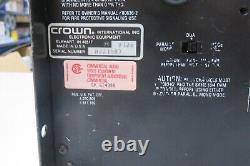 Amplificateur de puissance professionnel Crown Com-Tech 1600 800 avec CH @ 4 ohms
