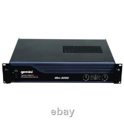 Amplificateur de puissance professionnel DJ PA Gemini XGA-3000 3000 Watt RMS