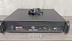 Amplificateur de puissance professionnel DJ/PA Gemini XGA-3000 3000 Watt XGA3000