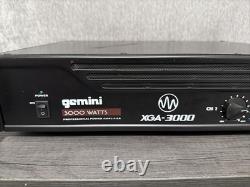 Amplificateur de puissance professionnel DJ/PA Gemini XGA-3000 3000 Watt XGA3000