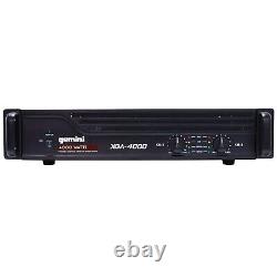 Amplificateur de puissance professionnel DJ PA Gemini XGA-4000 4000 Watt RMS