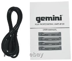 Amplificateur de puissance professionnel DJ/PA Gemini XGA-5000 de 5000 Watts XGA5000