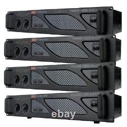 Amplificateur de puissance professionnel EMB Pro PA2400 Rack Mount 1200 Watts PA Ba