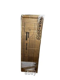 Amplificateur de puissance professionnel Gemini XGA-2000 2000 Watts Noir. Boîte ouverte