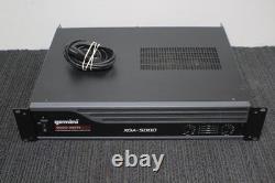 Amplificateur de puissance professionnel Gemini XGA-5000 5000W avec cordon d'alimentation TESTÉ